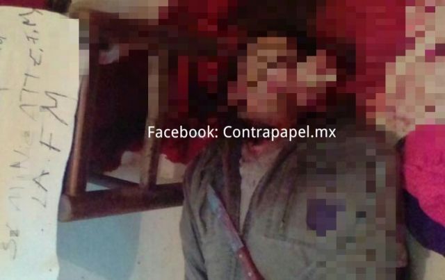 Degüellan a hombre en Chicoloapan y dejan narcomensaje